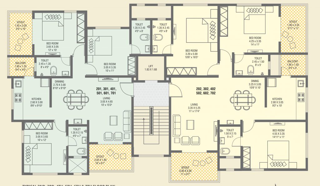 3 BHK Flats in Sahkar Nagar, Pune - Nirman Kanchanganga