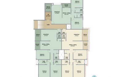 3 bhk floor plan