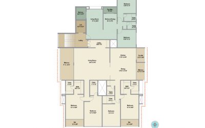 4 bhk floor plan